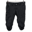 Unisex Zizzi - Teksast poolpikad püksid, suurus 42 - Must ()