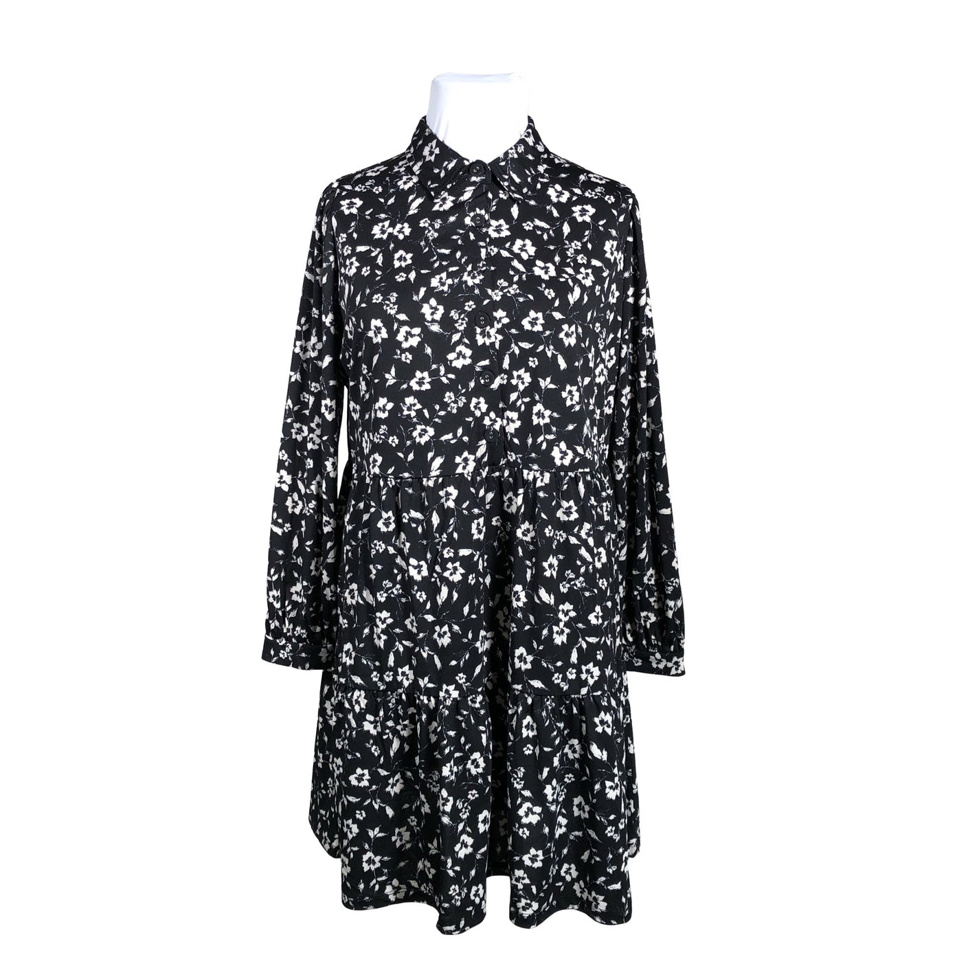 Unisex Yours - Trikotaažist kleit, suurus 44 - Must (1)