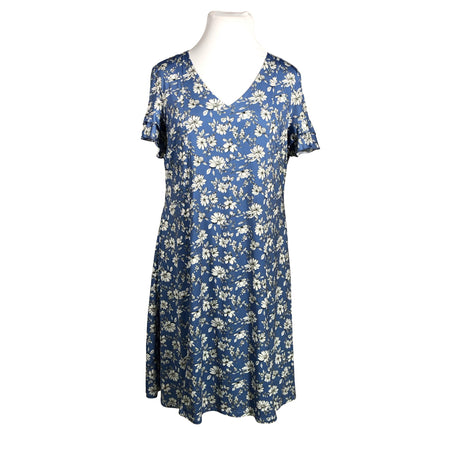 Unisex In Front - Trikotaažist kleit, suurus 44 - Helesinine ()