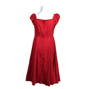 Unisex Collectif - Mitteveniv kleit, suurus 40 - Punane (2)