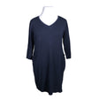 Unisex Bypias - Trikotaažist kleit, suurus 44 - Sinine ()