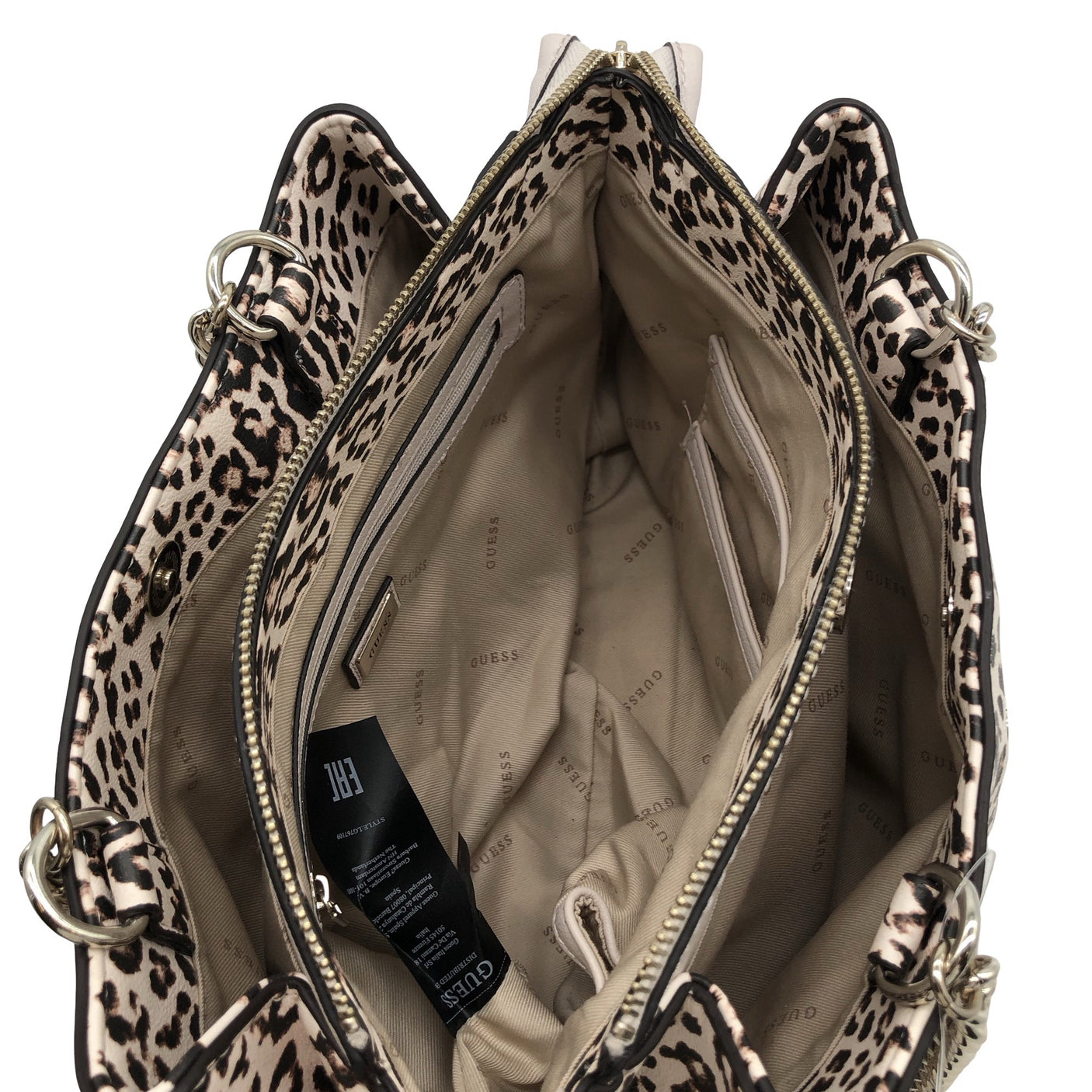 Unisex Guess - Käekott, suurus Midi - Beige (2)