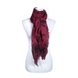 Unisex Anna Justper - Õhuke sall, suurus Maxi - Veinipunane ()