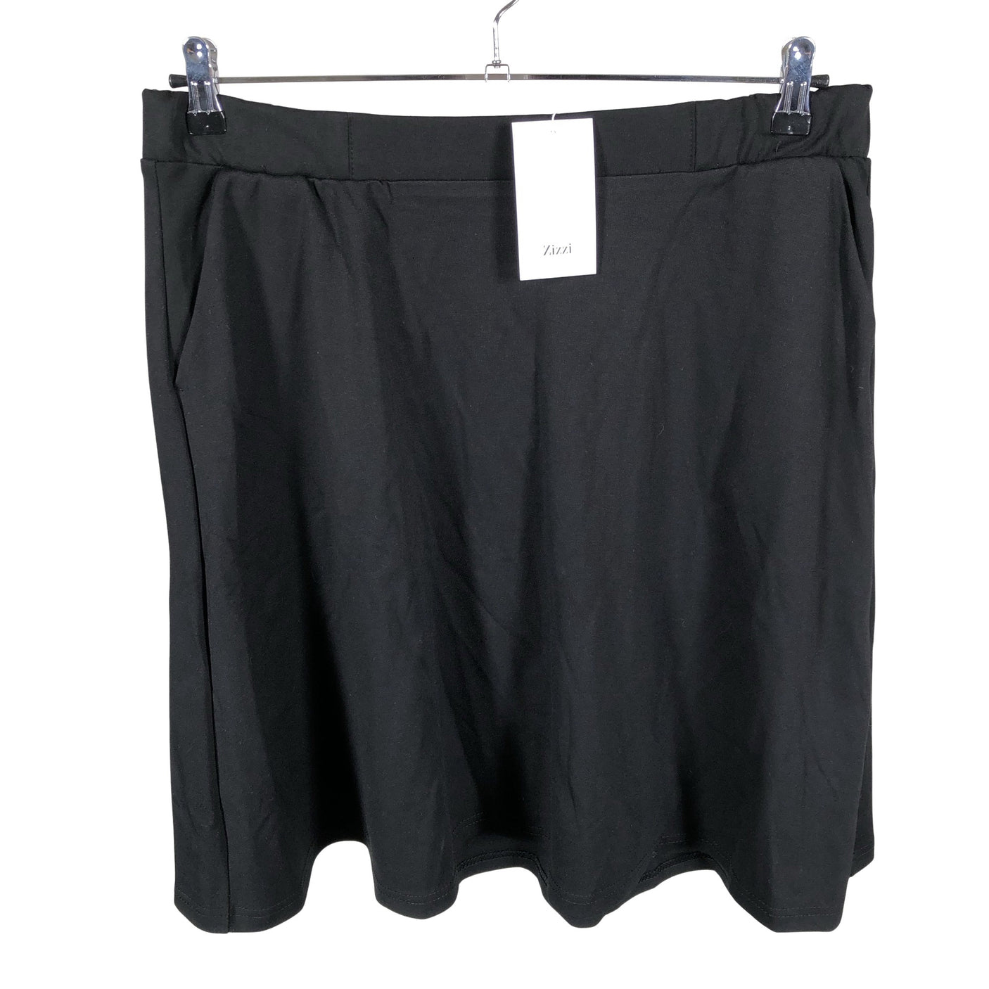 Unisex Zizzi - Trikotaažist seelik, suurus 46 - Must (1)