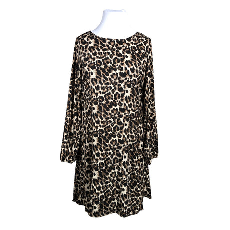 Unisex Cream - Trikotaažist kleit, suurus 44 - Beige ()