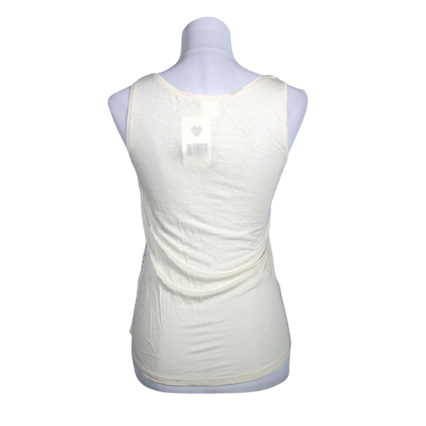 Unisex InWear - Trikotaažist topp, suurus 36 - Looduslik valge (2)