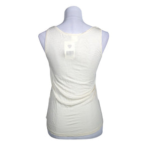 Unisex InWear - Trikotaažist topp, suurus 36 - Looduslik valge (2)