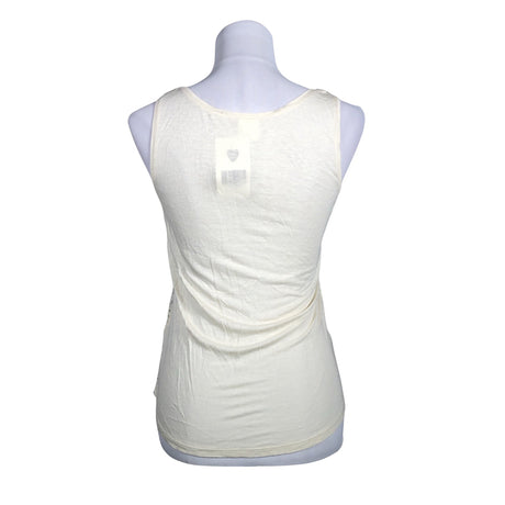 Unisex InWear - Trikotaažist topp, suurus 36 - Looduslik valge (2)
