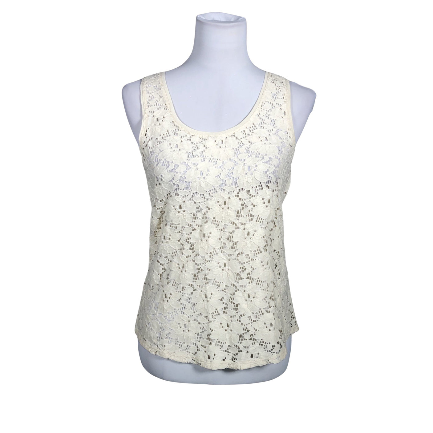 Unisex InWear - Trikotaažist topp, suurus 36 - Looduslik valge (1)