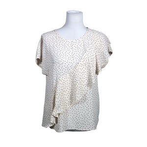 Unisex InWear - Lühikeste käistega pluus, suurus 36 - Beige (1)