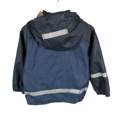 Unisex Zig Zag - Vihmajope, suurus 92 - 98 - Sinine (2)