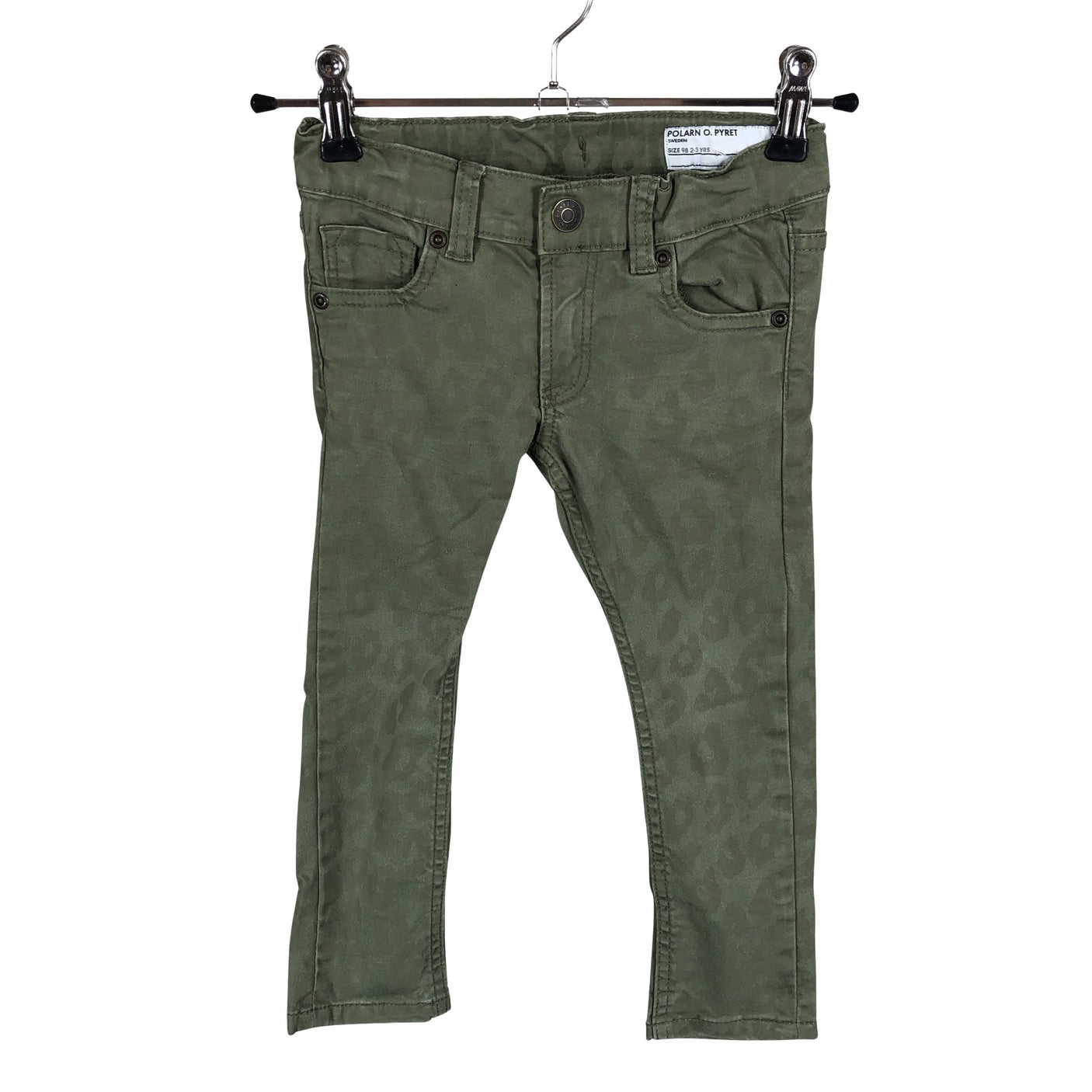 Unisex Polarn O. Pyret - Teksad, suurus 92 - 98 - Roheline (1)