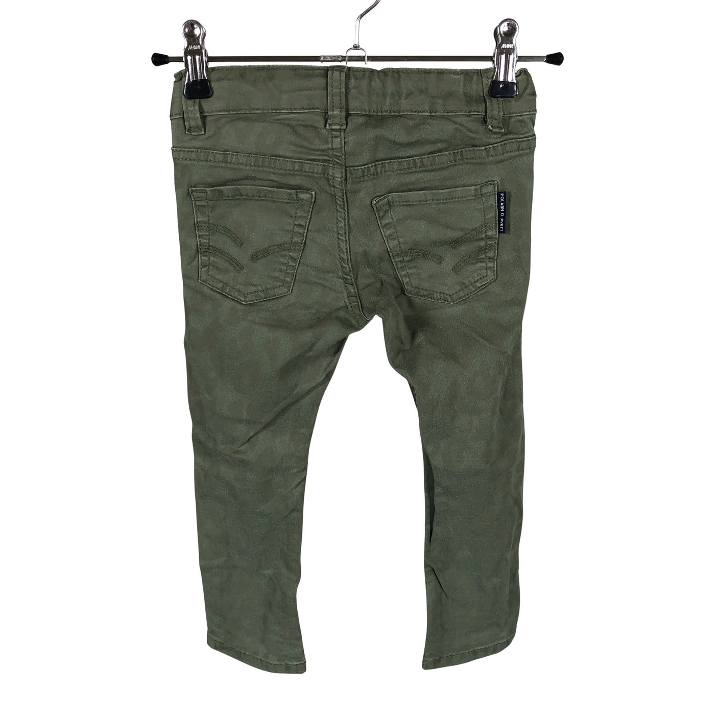Unisex Polarn O. Pyret - Teksad, suurus 92 - 98 - Roheline (2)