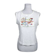 Unisex Esprit - Trikotaažist topp, suurus 38 - Valge ()
