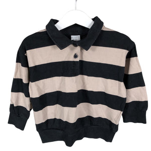 Unisex Lindex - Dressikangast pluus, suurus 92 - 98 - Must (1)