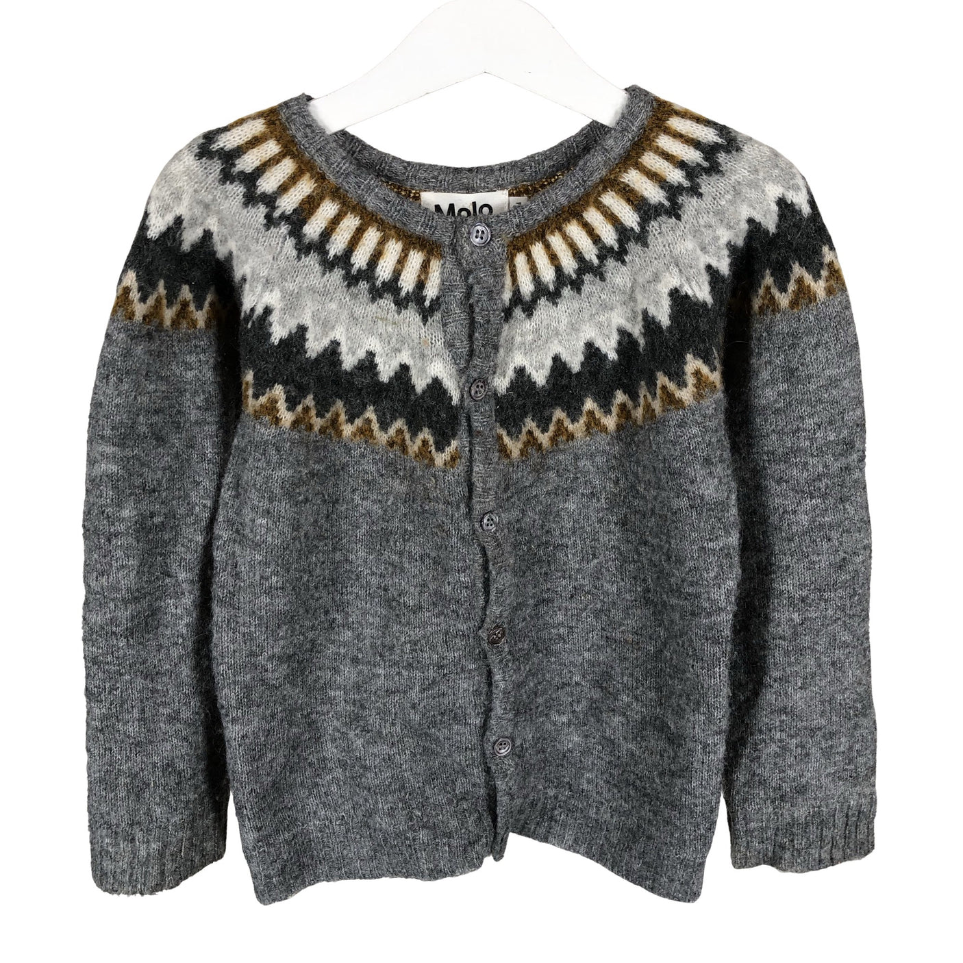 Unisex Molo Kids - Kardigan, suurus 98 - 104 - Hall (1)