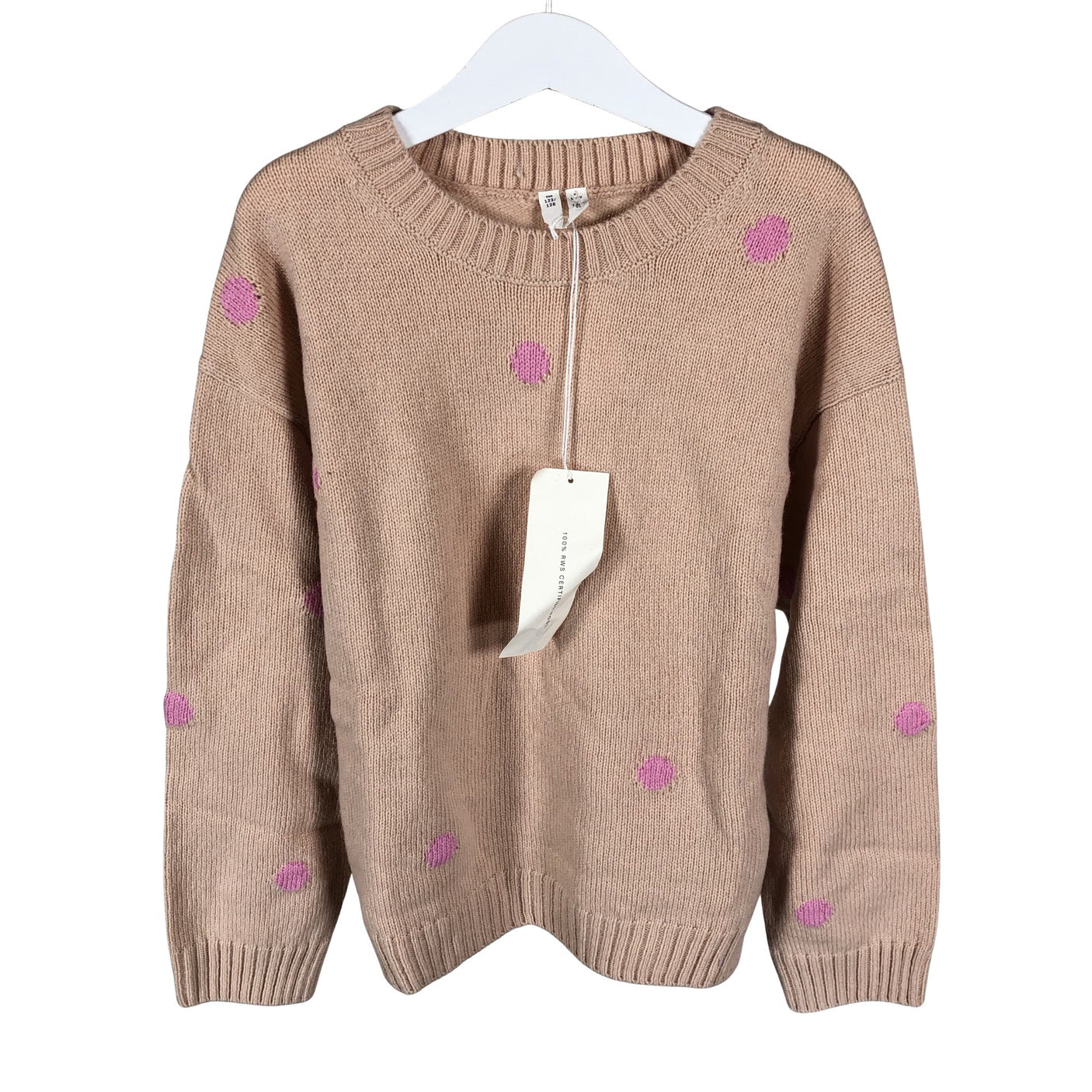 Unisex Arket - Kampsun, suurus 122 - 128 - Heleroosa (1)