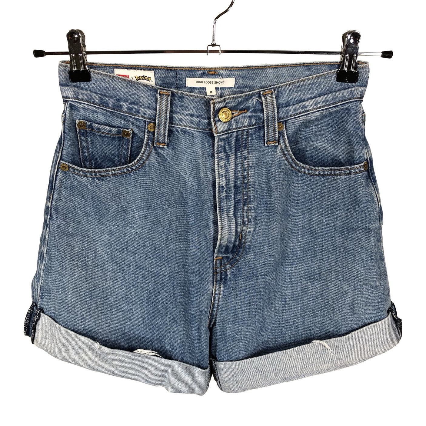 Unisex Levi's - Teksast lühikesed püksid, suurus W25 - Helesinine (1)