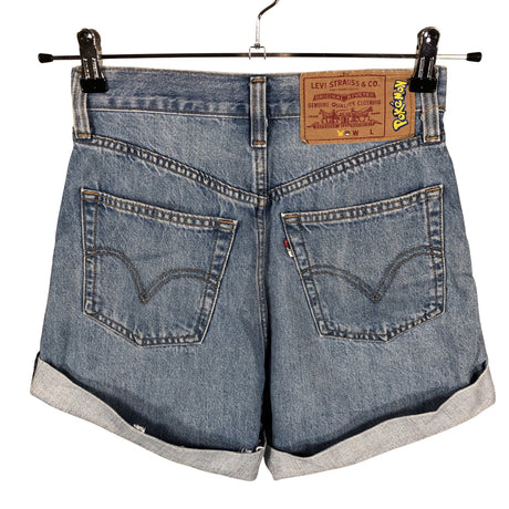 Unisex Levi's - Teksast lühikesed püksid, suurus W25 - Helesinine (2)
