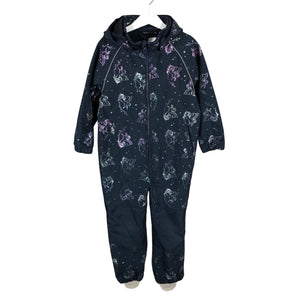 Unisex Name It - Softshell kombinesoon, suurus 110 - 116 - Sinine (1)