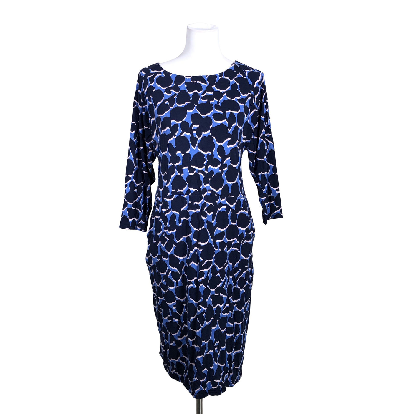 Unisex Nanso - Trikotaažist kleit, suurus 38 - Sinine (1)