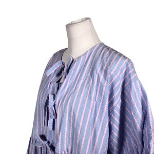 Unisex Gauhar - Lühikeste käistega pluus, suurus 40 - Helesinine (2)