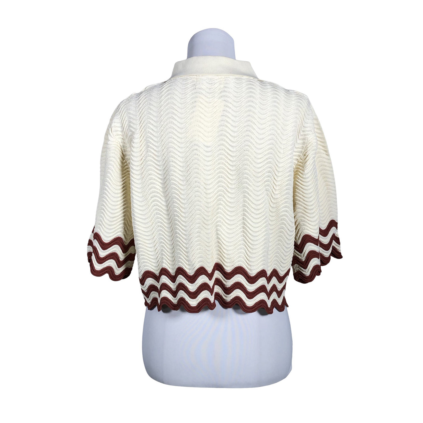 Unisex By Malina - Kampsun, suurus 38 - Looduslik valge (3)