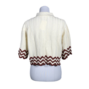 Unisex By Malina - Kampsun, suurus 38 - Looduslik valge (3)