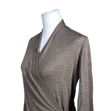 Unisex Niinmun design - Kootud kleit, suurus 40 - Pruun (2)