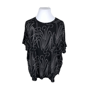Unisex Nanso - T-särk, suurus 44 - Must (1)