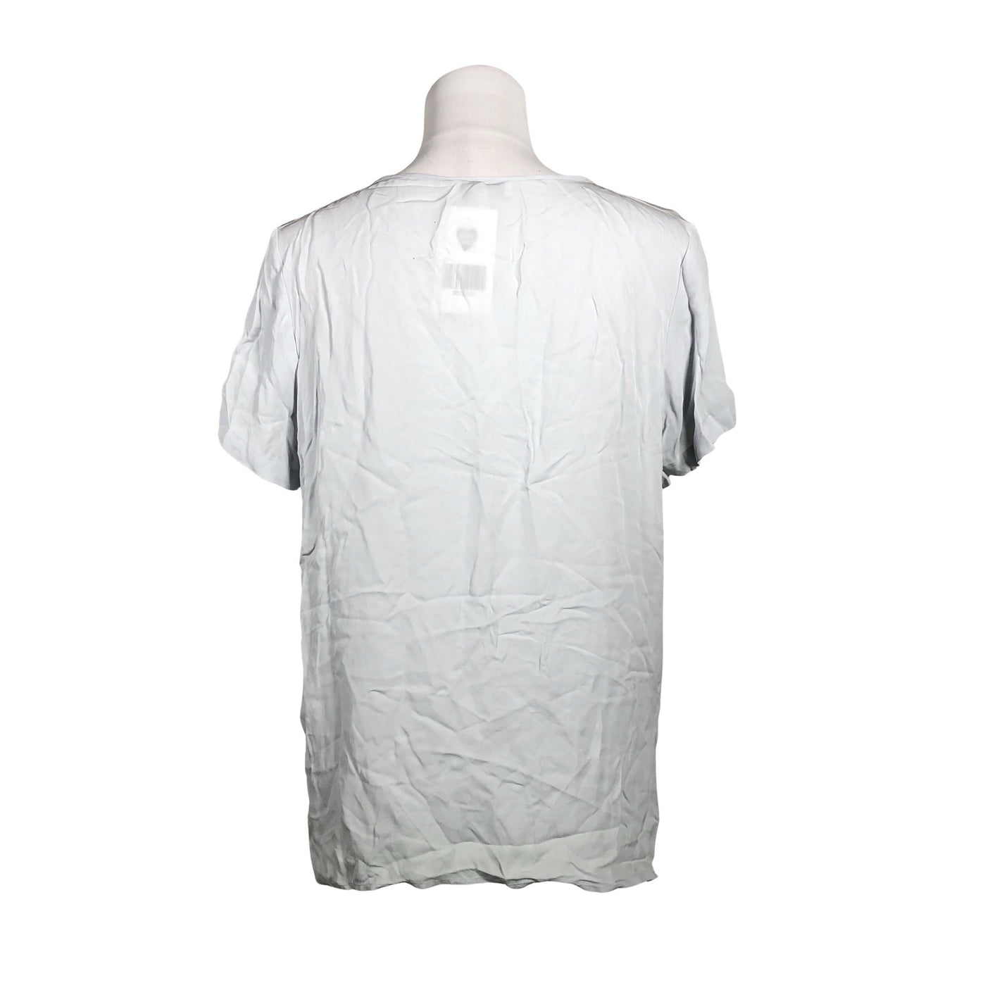 Unisex Andiata - Lühikeste käistega pluus, suurus 40 - Helesinine (3)