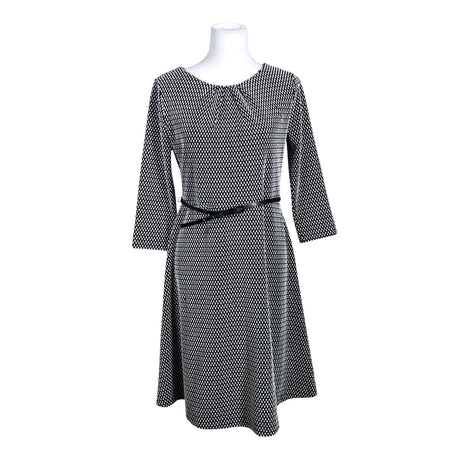 Unisex Comma - Trikotaažist kleit, suurus 40 - Must ()