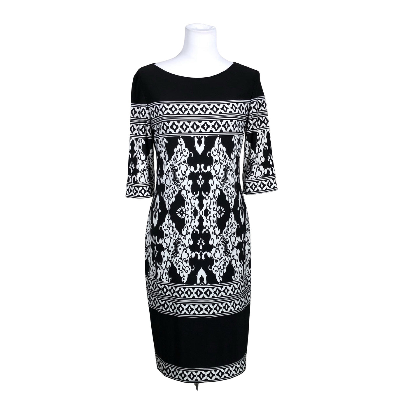 Unisex Joseph Ribkoff - Trikotaažist kleit, suurus 38 - Must (1)