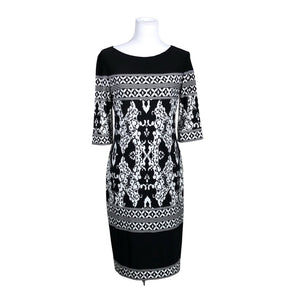 Unisex Joseph Ribkoff - Trikotaažist kleit, suurus 38 - Must (1)