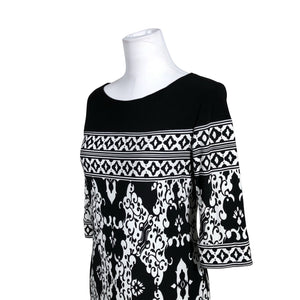 Unisex Joseph Ribkoff - Trikotaažist kleit, suurus 38 - Must (2)