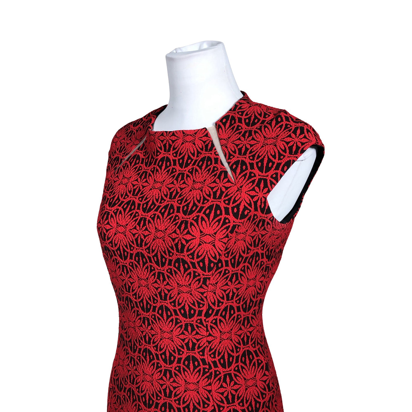 Unisex Joseph Ribkoff - Pliiatskleit, suurus 36 - Punane (2)