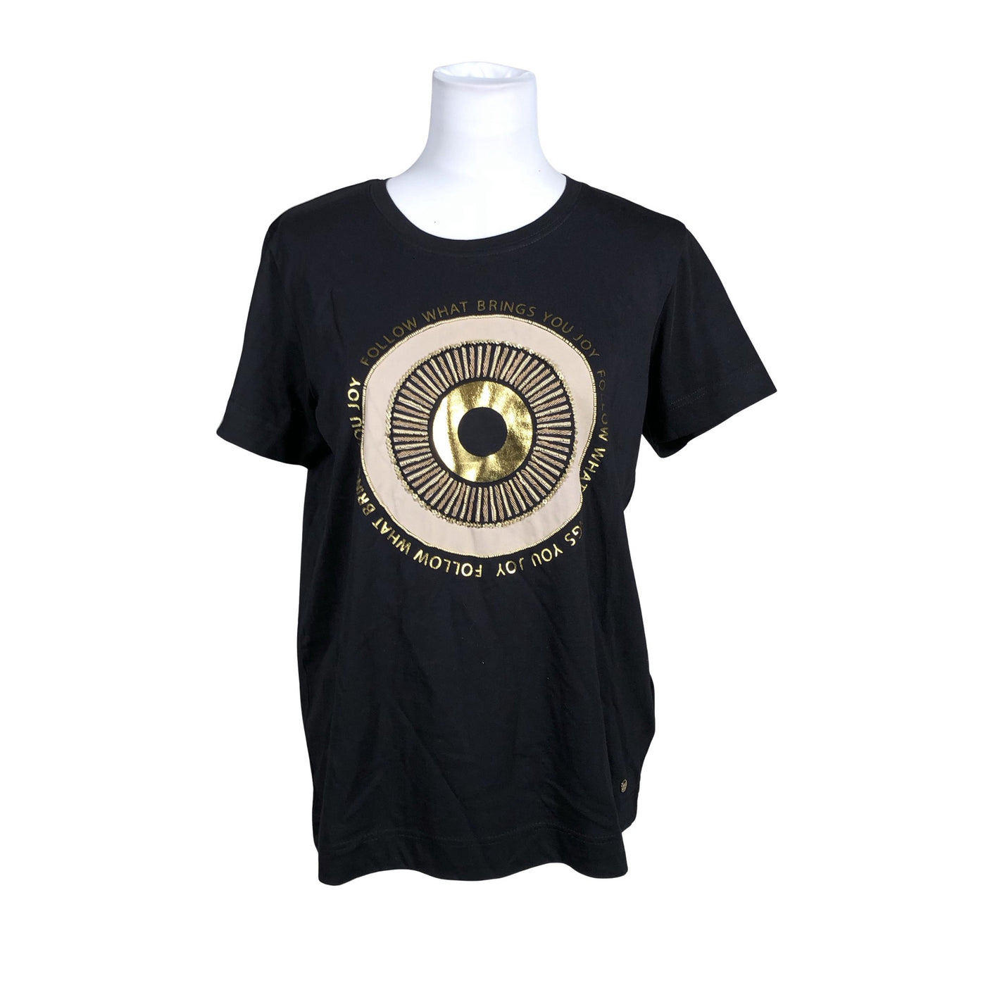 Unisex Mos Mosh - T-särk, suurus 38 - Must (1)