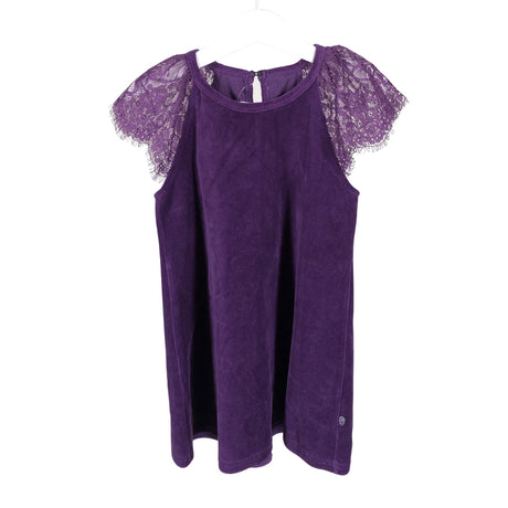 Unisex Minymo - Dressikangast kleit, suurus 104 - 110 - Lilla ()