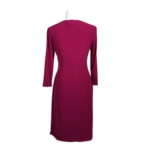 Unisex Lauren Ralph Lauren - Trikotaažist kleit, suurus 38 - Lilla (3)