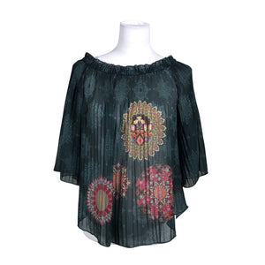 Unisex Desigual - Pluus, suurus 38 - Roheline (1)