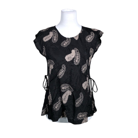 Unisex The Masai - Lühikeste käistega pluus, suurus 38 - Must ()