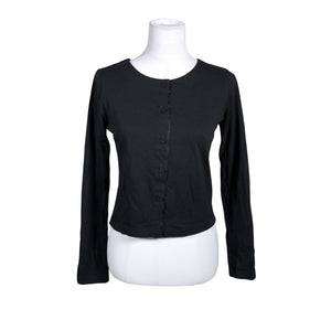 Unisex Nanso - Trikotaažist pluus, suurus 36 - Must (1)
