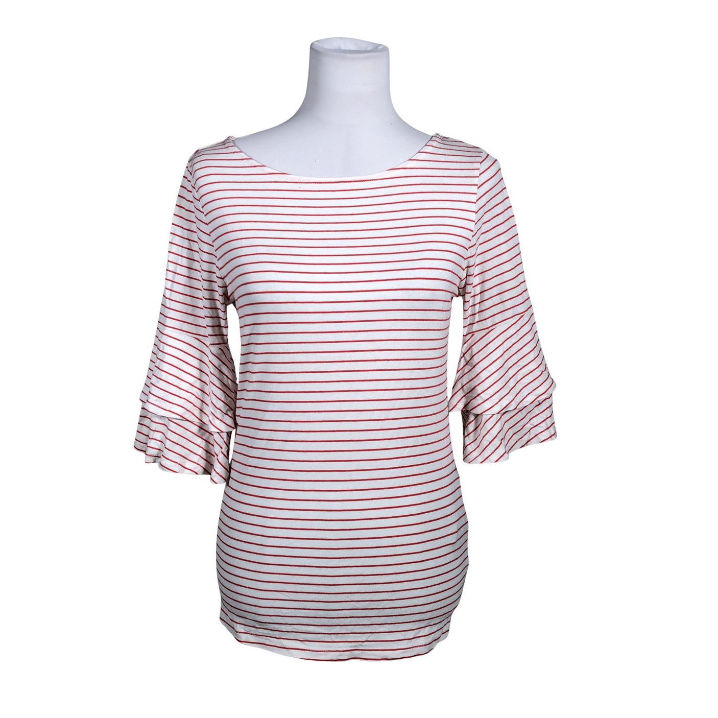 Unisex me&i - Trikotaažist pluus, suurus 36 - Valge (1)
