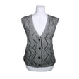 Unisex Handmade - Kootud vest, suurus 38 - Hall ()
