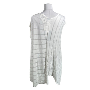 Unisex Joseph Ribkoff - Kootud tuunika, suurus 38 - Valge (2)