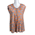 Unisex The Masai - Lühikeste käistega pluus, suurus 36 - Hall ()