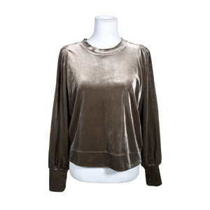 Unisex Part two - Dressikangast pluus, suurus 38 - Pruun (1)