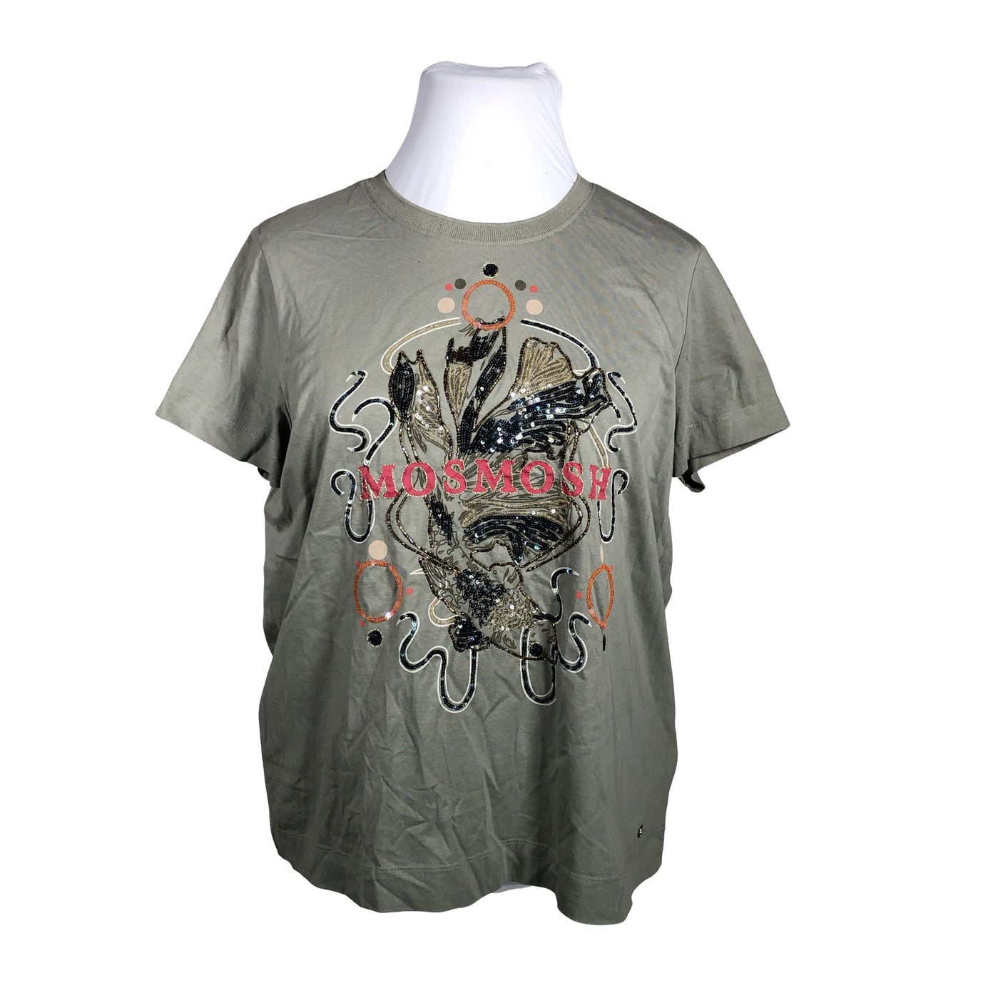 Unisex Mos Mosh - T-särk, suurus 42 - Hall (1)