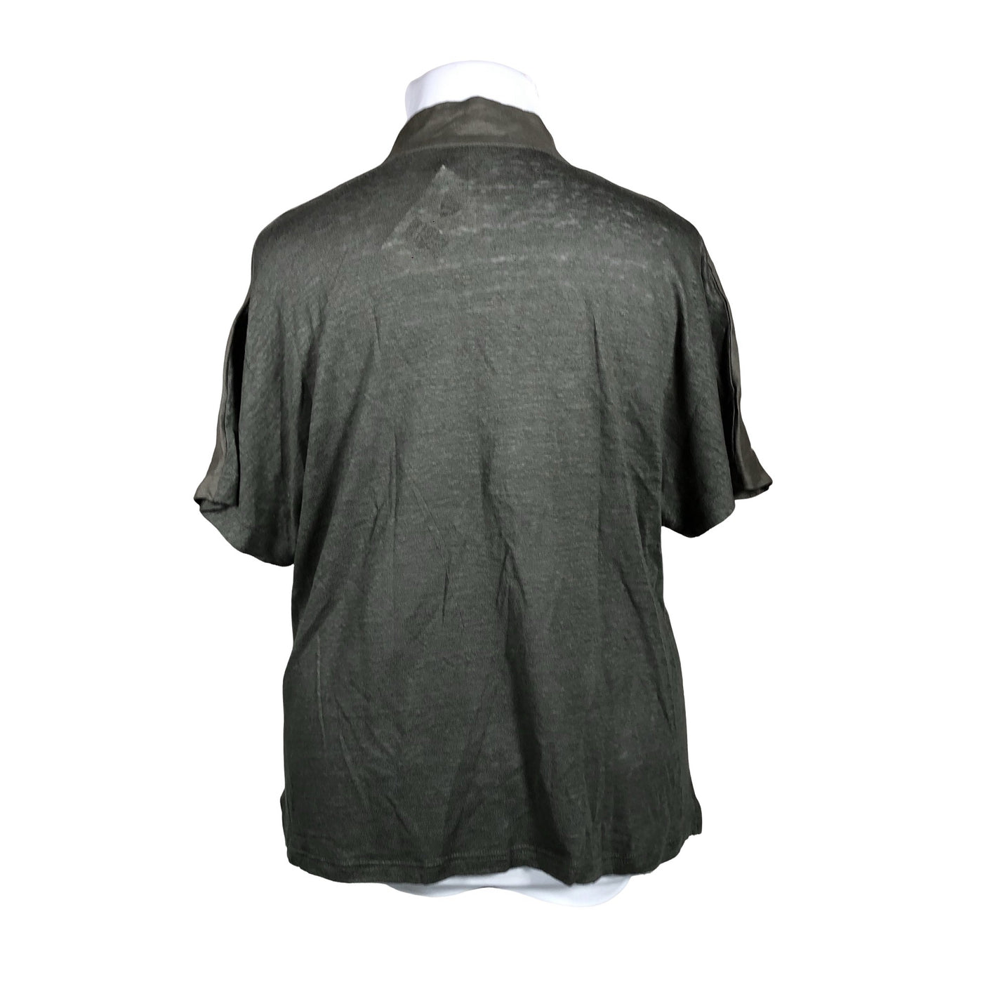 Unisex Gerry Weber - Lühikeste käistega pluus, suurus 42 - Roheline (2)