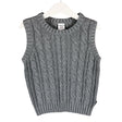 Unisex Polarn O. Pyret - Kootud vest, suurus 122 - 128 - Hall ()